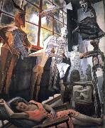 Diego Rivera Dream oil painting artist